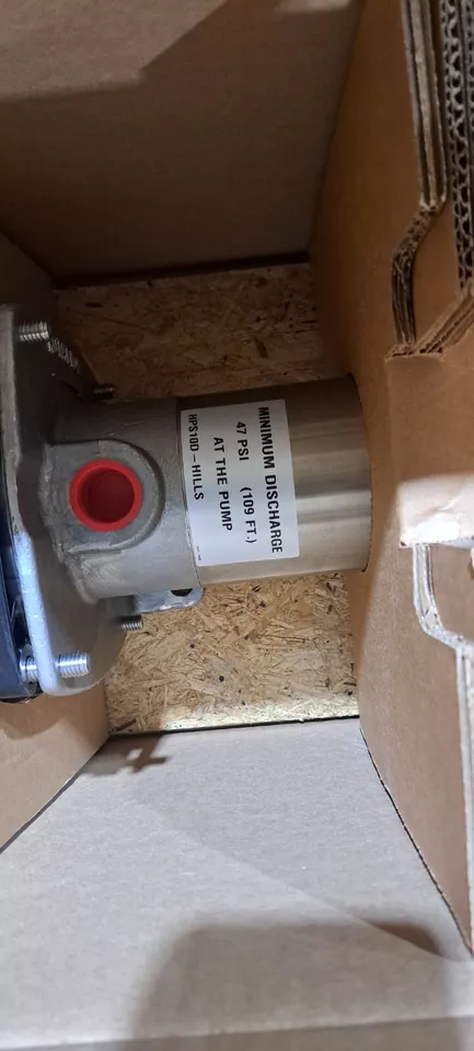 WellMate Pentair HPS10D-HILLS Stainless Steel Booster Pump 3/4HP 120/230