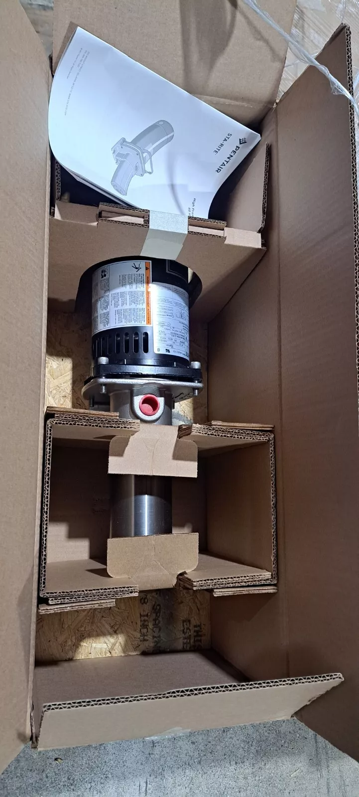 WellMate Pentair HPS10C-HILLS Stainless Steel Booster Pump 1/2HP 120/230