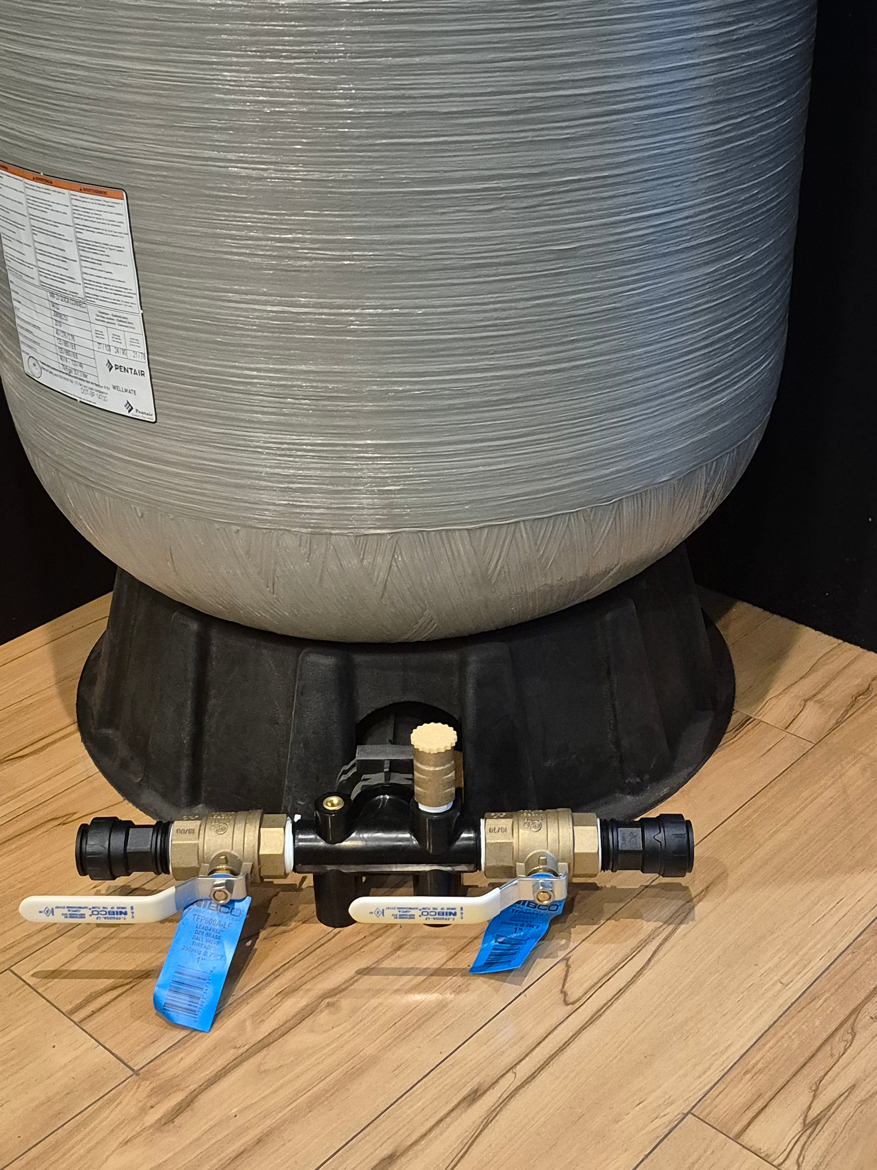Deluxe Tank Tee for Wellmate Quick Connect Tank