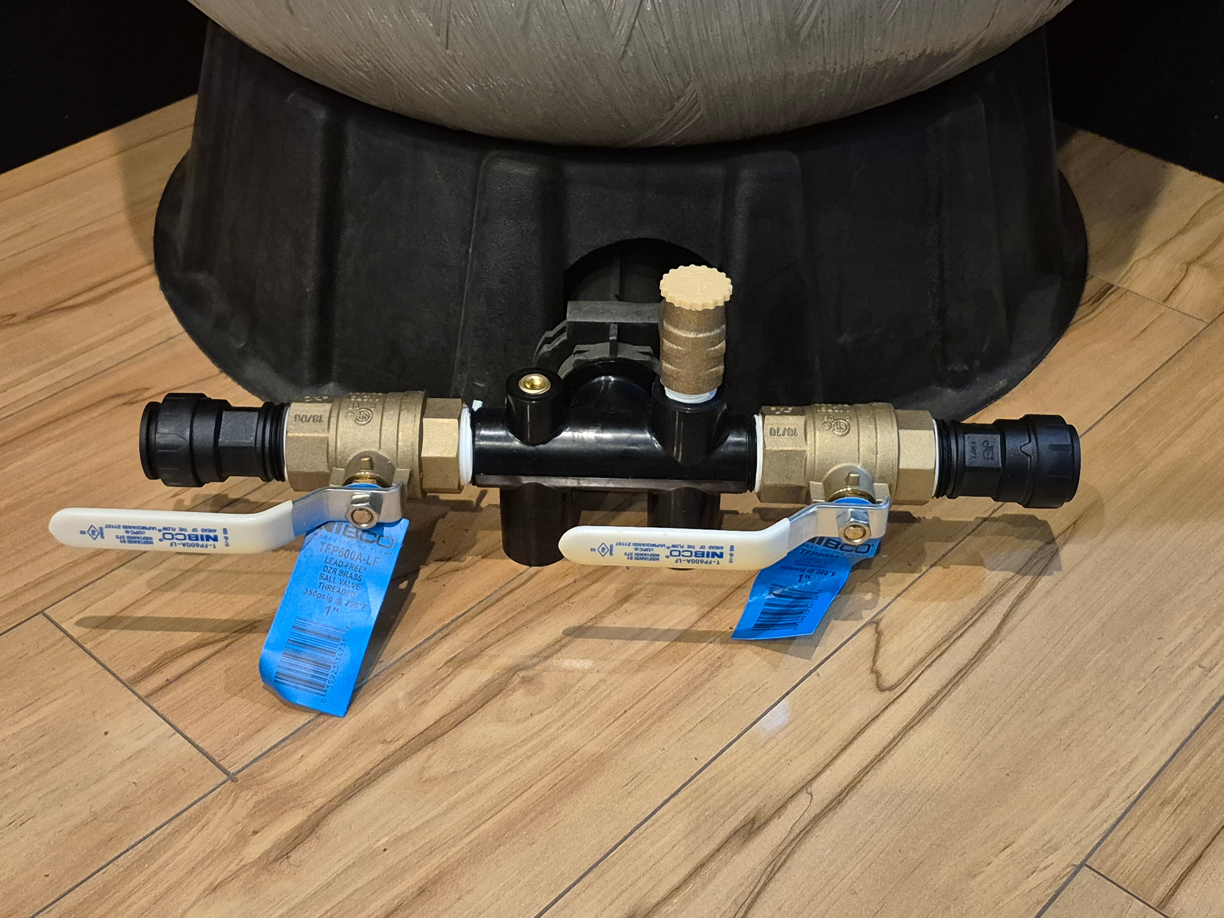Deluxe Tank Tee for Wellmate Quick Connect Tank